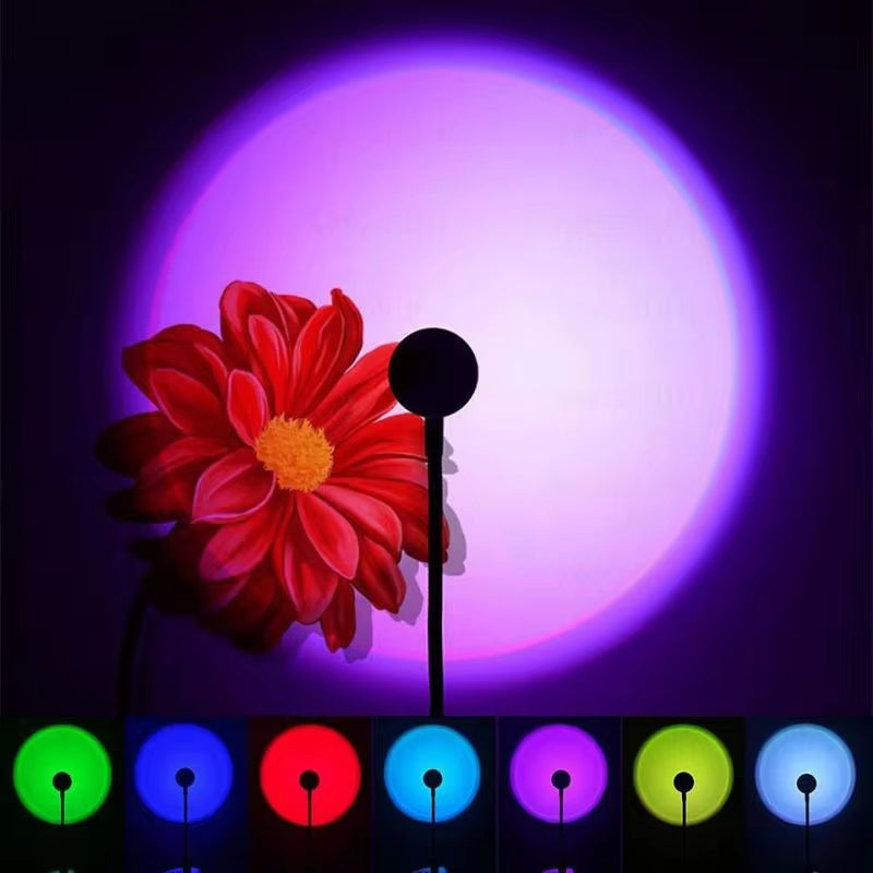 USB Sunset Light Projector 