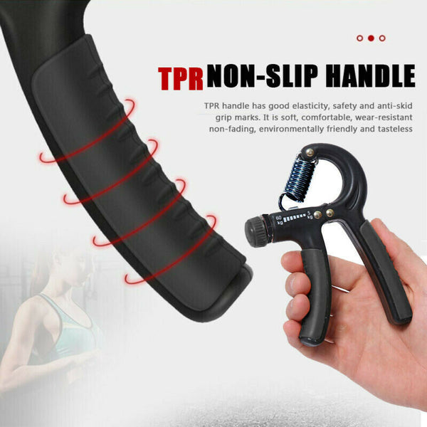 Adjustable Hand Grip Strengthener for Enhanced Grip and Wrist Training