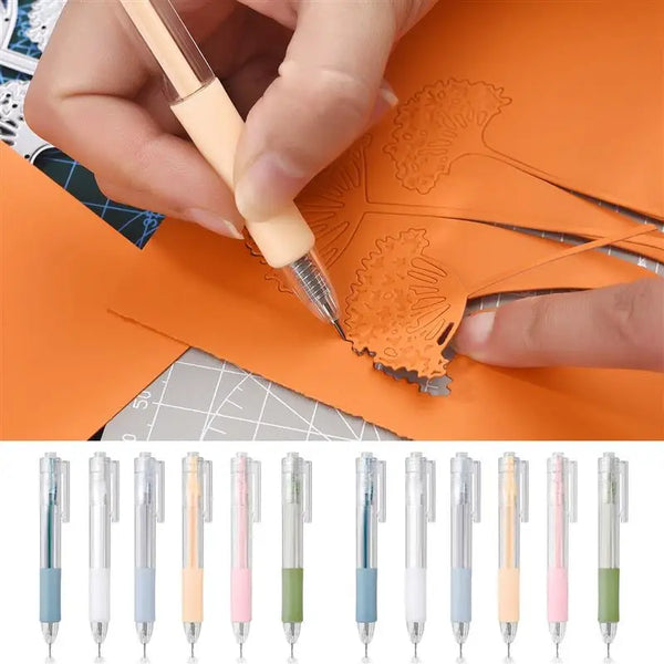 Cartoon Pattern Student Utility Knife Pen