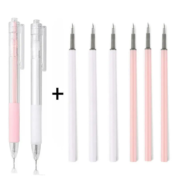 Cartoon Pattern Student Utility Knife Pen