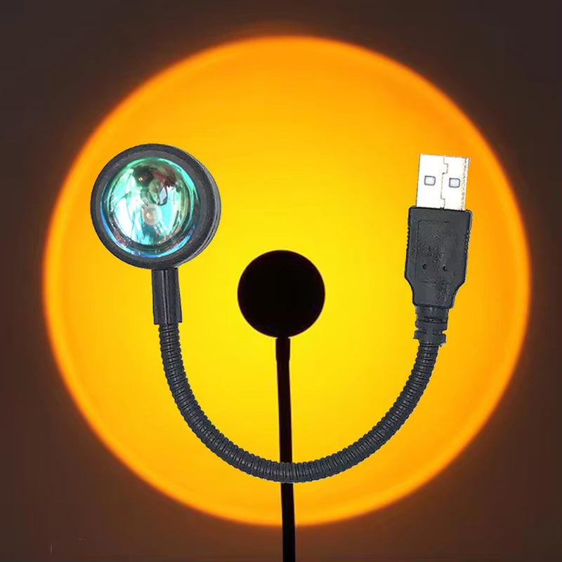 USB Sunset Light Projector 